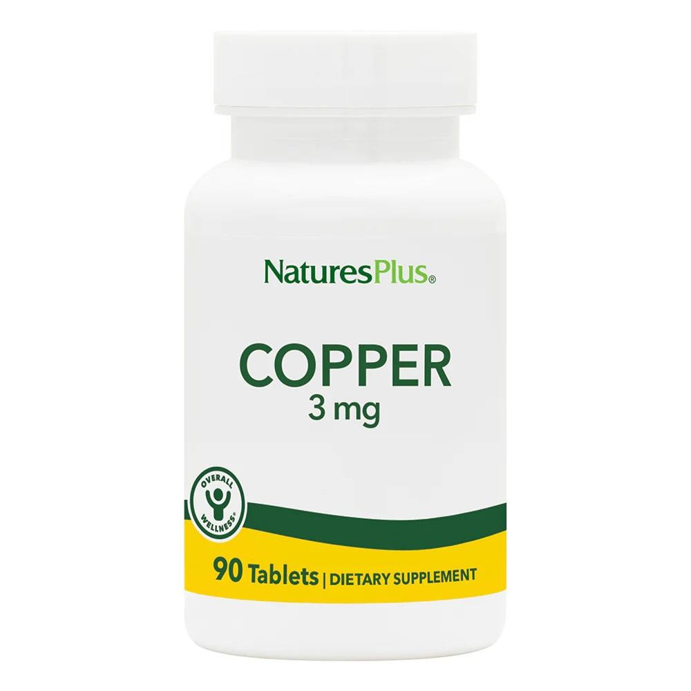 Nature's Plus Copper 90 таб - зображення 1