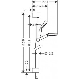   Hansgrohe Crometta Vario 26536400