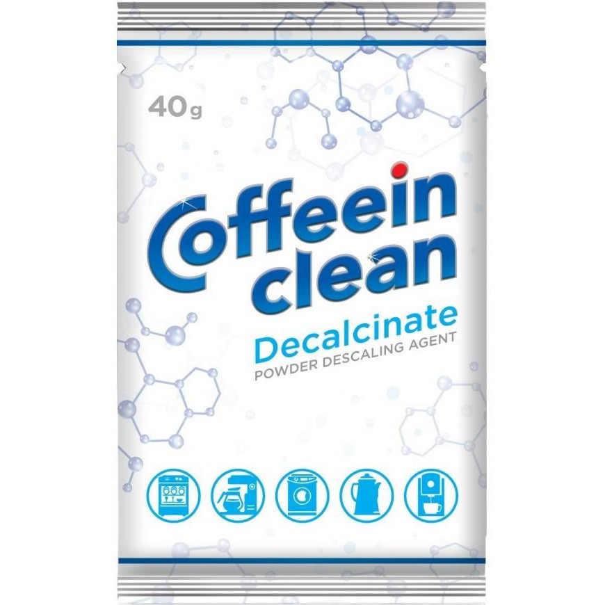 Coffeein clean Средство для удаления накипи Decalcinate 40 г (4820226720027) - зображення 1