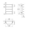 Kroner Трапеція ДТ02 600x430/5 (CV023853) - зображення 2