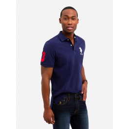   U.S. Polo Assn Поло чоловіче  113044-8800A(classic navy-white) XL Темно-синє