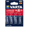 Varta AA bat Alkaline 4шт MAX TECH (04706101404) - зображення 2