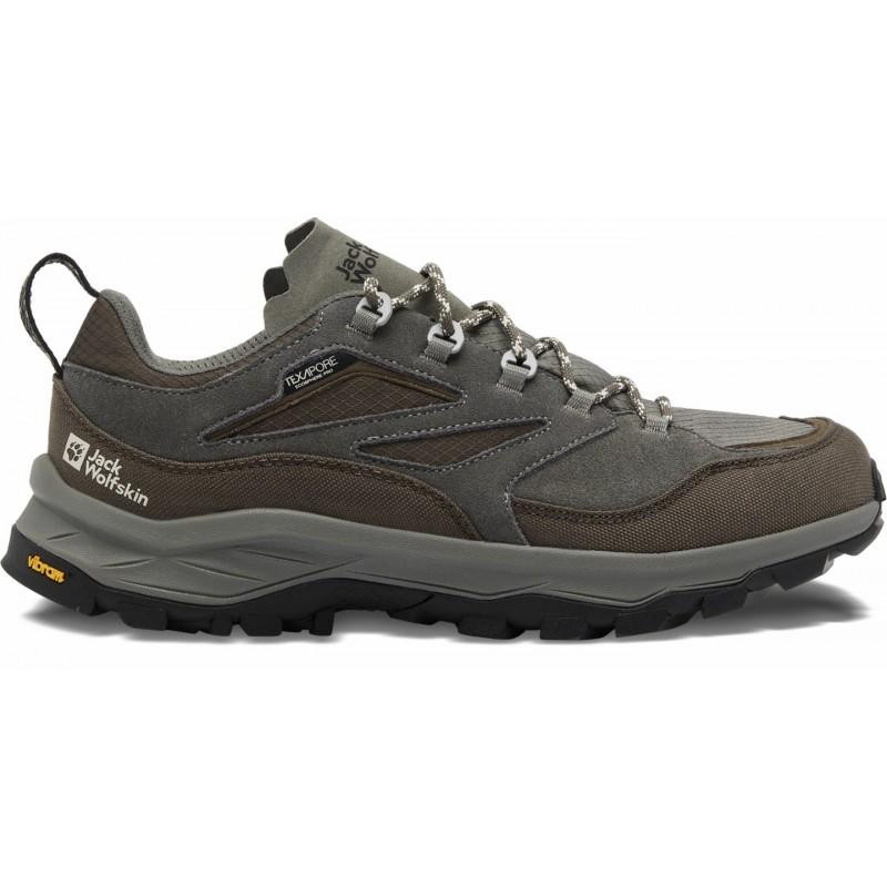 Jack Wolfskin Чоловічі кросівки для трекінгу з мембраною  Cyrox Texapore Low M 4064281-5719 42.5 (8.5UK) 27.3 см К - зображення 1