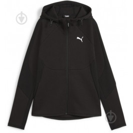   PUMA Чорна жіноча кофта  EVOSTRIPE FZ Hoodie 677878/01