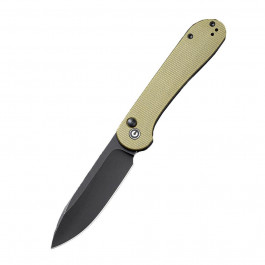   Civivi Button Lock Elementum Olive Micarta (C2103B)