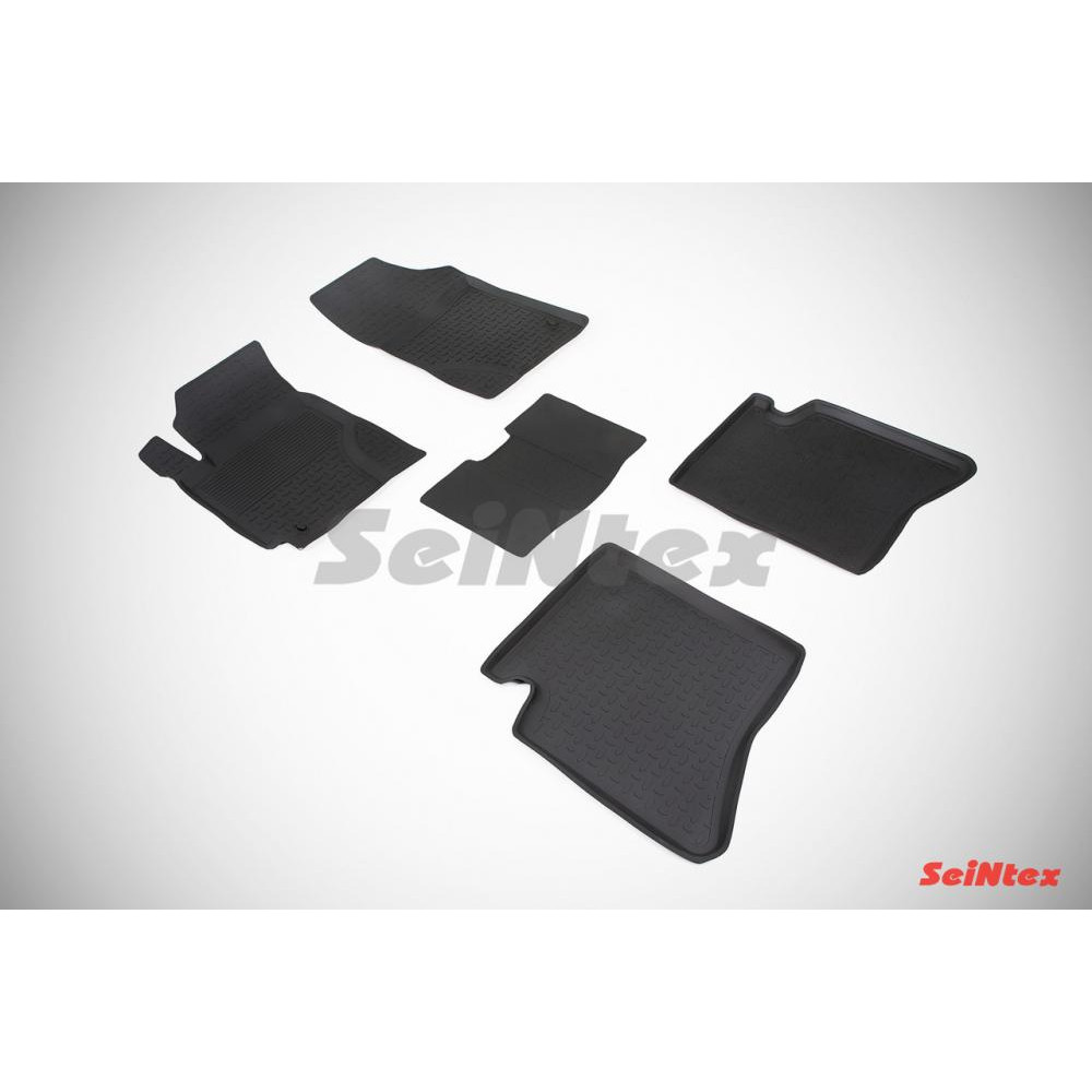 Seintex Килимки в салон для Geely MK 2008-2015 гумові, кт-5шт Seintex 85286 - зображення 1