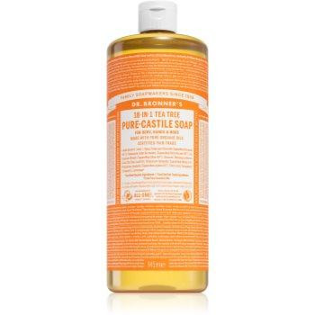 Dr. Bronner's Tea Tree рідке універсальне мило 945 мл - зображення 1