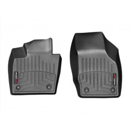   WeatherTech Коврики в салон резиновые с бортиком передние черные Audi Q3 2011