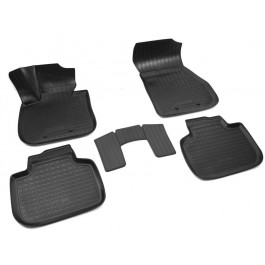   Norplast Коврики в салон для BMW X1 F48 с 2015, полиуретановые, черные (Nor-Plast)