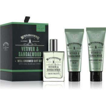 Scottish Fine Soaps Well Groomed Gift Set Vetiver & Sandalwood подарунковий набір для чоловіків - зображення 1