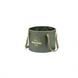   Naturehike Round bucket PVC 20 л army Green NH20SJ040