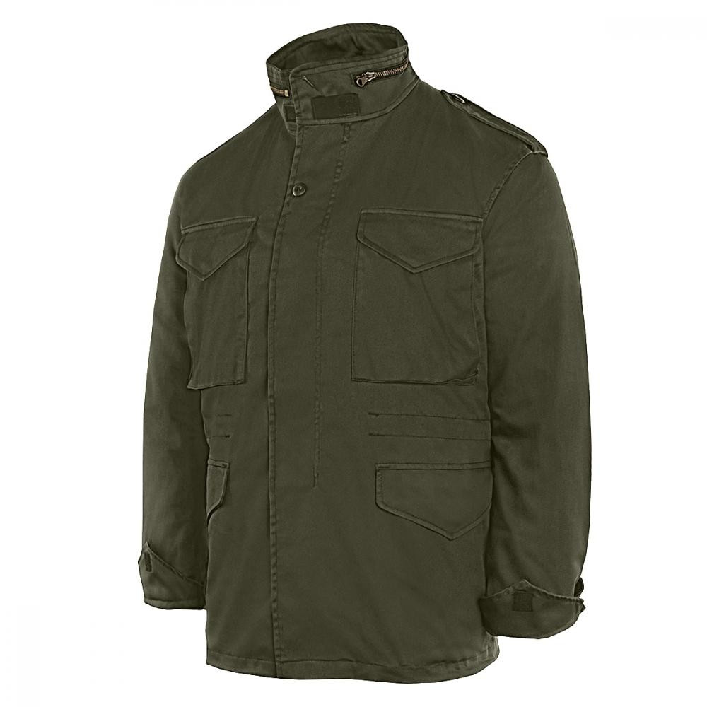 Mil-Tec Куртка з відстібкою US STYLE M65 FIELD JACKET WITH LINER Оливкова XL (10315001-905) - зображення 1