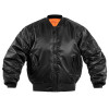 Mil-Tec US FLIGHT JACKET MA1 STYLE Чорна 3XL (10403002-907) - зображення 1