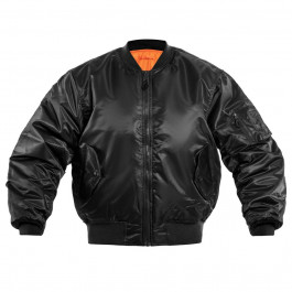   Mil-Tec US FLIGHT JACKET MA1 STYLE Чорна 3XL (10403002-907)