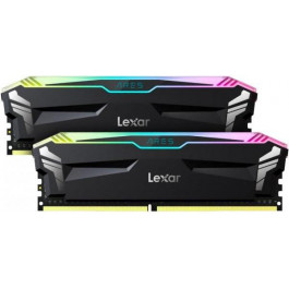   Lexar 32 GB (2x16GB) DDR4 3600 MHz Ares RGB Black (LD4BU016G-R3600GDLA)