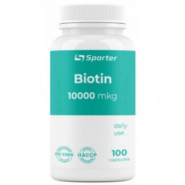   Sporter Biotin 10000 mkg 100caps