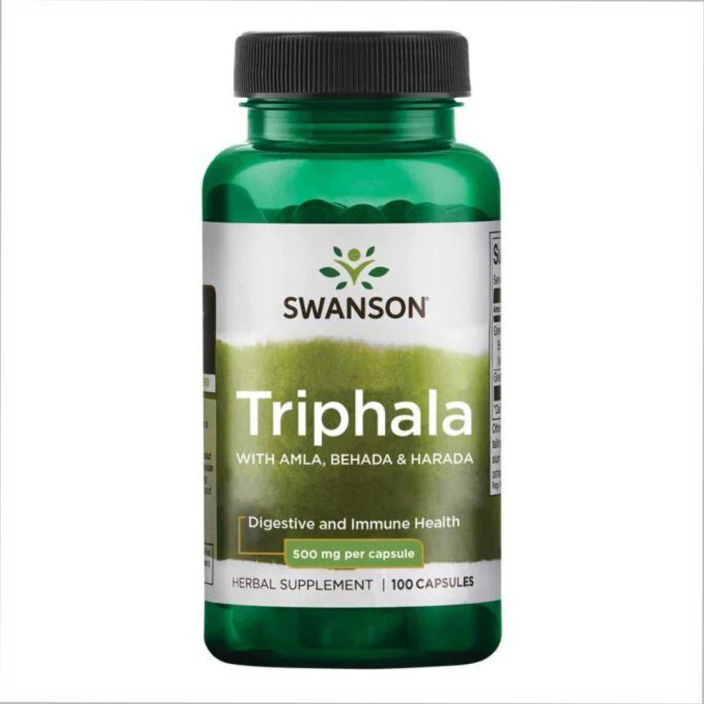 Swanson Triphala, 500 mg, 100 Capsules (SWA-11039) - зображення 1