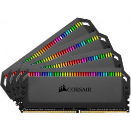   Corsair 64 GB (4x16GB) DDR4 3600 MHz Dominator Platinum RGB (CMT64GX4M4Z3600C16)