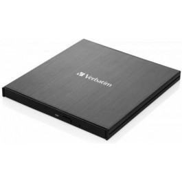   Verbatim Ultra HD 4K External Slimline Blu-ray Writer (43888)