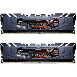   G.Skill 16 GB (2x8GB) DDR4 3200 MHz Flare X Black (F4-3200C16D-16GFX)