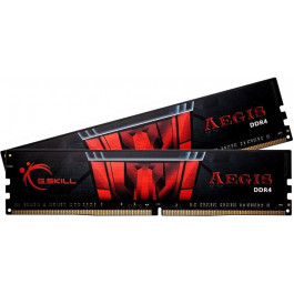   G.Skill 32 GB (2x 16GB) DDR4 2400 MHz Aegis (F4-2400C17D-32GIS)