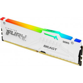   Kingston FURY 16 GB DDR5 5600 MHz Beast White RGB (KF556C40BWA-16)