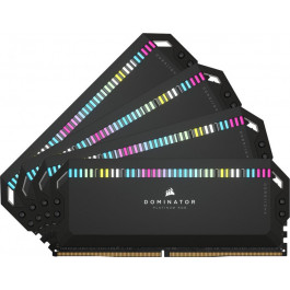   Corsair 64 GB (4x16GB) DDR5 6600 MHz Dominator Platinum RGB (CMT64GX5M4B6600C32)