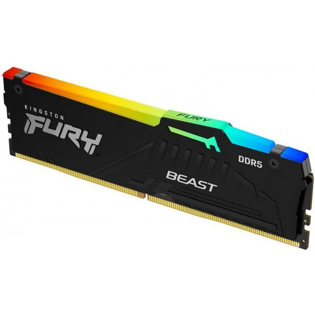 Kingston FURY 8 GB DDR5 4800 MHz Beast RGB (KF548C38BBA-8) - зображення 1