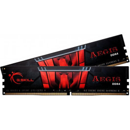   G.Skill 32 GB DDR4 (2x16GB) 2400 MHz Aegis (F4-2400C15D-32GIS)