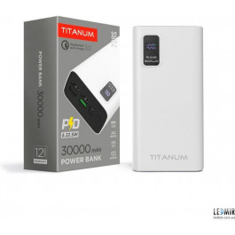   TITANUM 728S 30000mAh 22.5W White (TPB-728S-W)