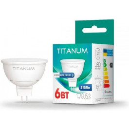   TITANUM LED MR16 6W GU5.3 4100K (TLMR1606534)