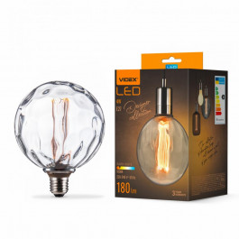   VIDEX LED Filament G125 4W 1800K E27 (VL-DI-G125FC1980)