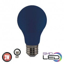   Horoz Electric SPECTRA LED 3W E27 A60 синий (001-017-00033)