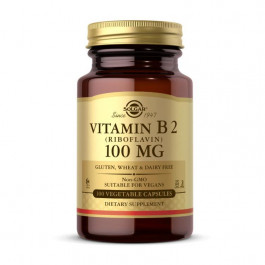   Solgar Vitamin B 2 100 mg (100 veg caps)