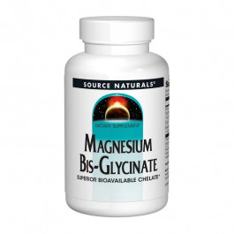   Source Naturals Magnesium Bisglycinate Powder (60 tab)