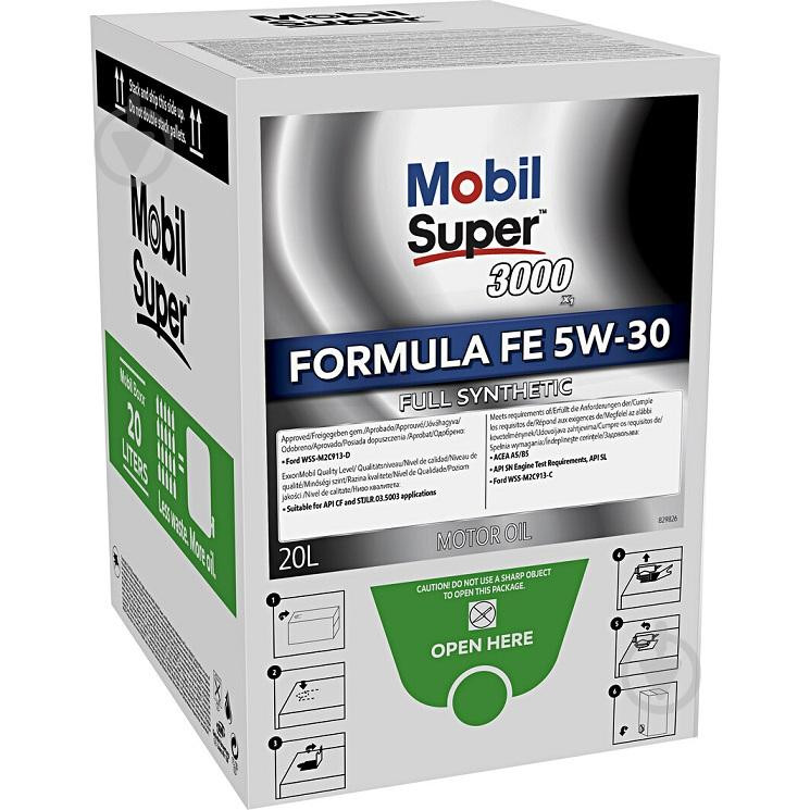 Mobil Super 3000 X1 Formula FE 5W-30 20л - зображення 1