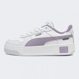   PUMA Жіночі кеди низькі  Carina Street 38939030 40.5 (7UK) 26 см  White-Pale Plum-Silver Mist (4067979238