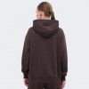 Champion Коричнева жіноча кофта  hooded half zip sweatshirt cha116581-JAVA - зображення 2