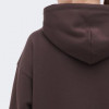 Champion Коричнева жіноча кофта  hooded half zip sweatshirt cha116581-JAVA - зображення 5