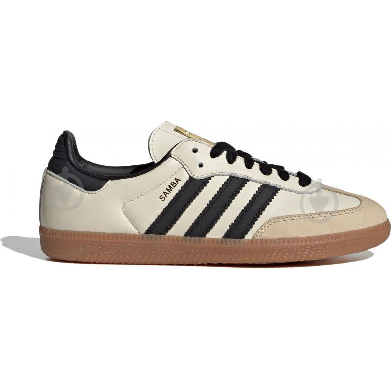 Adidas Жіночі кеди низькі  Samba Og W ID0478 38.5 (5.5UK) 24 см Samba Og W Crewht/Cblack/Sanstr (4066765863 - зображення 1