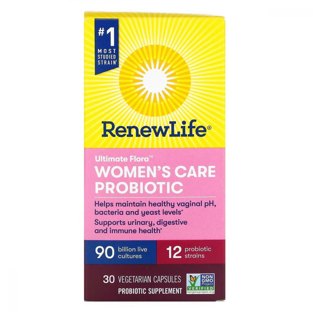 Renew Life Women's Care Probiotic 30 вегетаріанських капсул (REN12100) - зображення 1