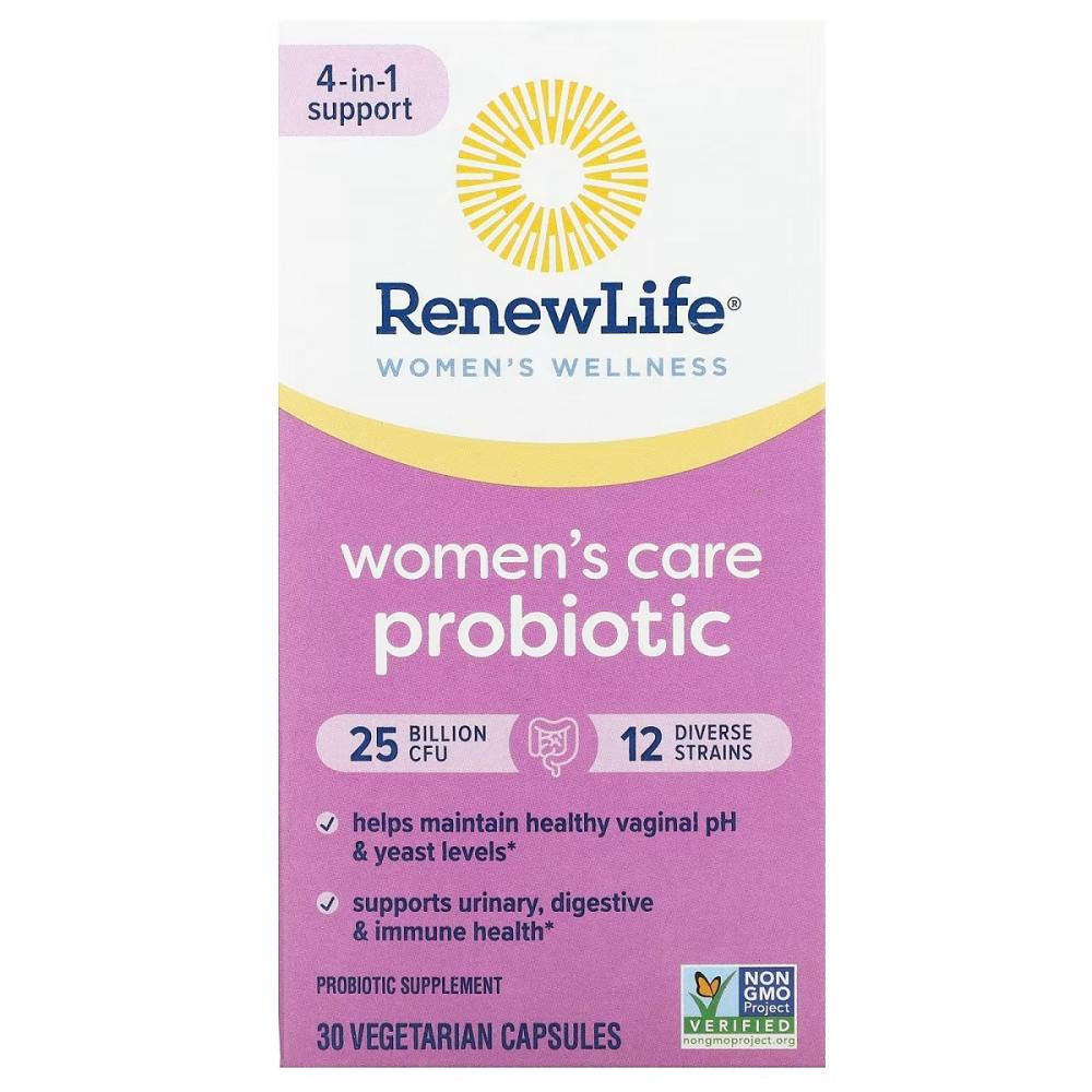 Renew Life Women's Care Probiotic 30 вегетаріанських капсул (REN15863) - зображення 1