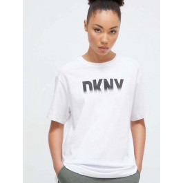   DKNY Футболка жіноча  Fade Away Logo Relax DP3T9626-WHT M Біла (755404327771)