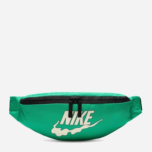 Nike Спортивна сумка бананка на тканинний пояс  NSW ESSENTIALS CROSSBODY FN0892-324 Зелена/Молочна (19697 - зображення 1