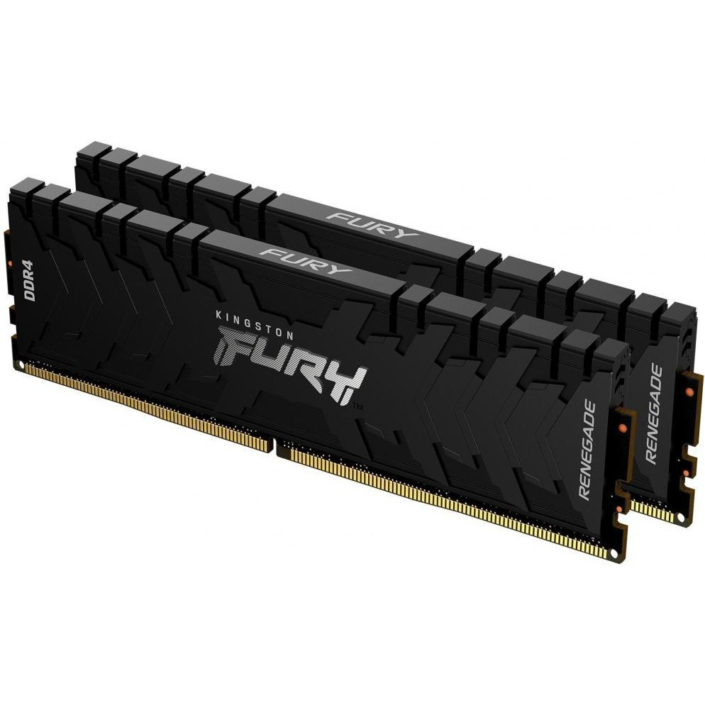 Kingston FURY 32 GB (2x16GB) DDR4 3200 MHz Renegade Black (KF432C16RB1K2/32) - зображення 1