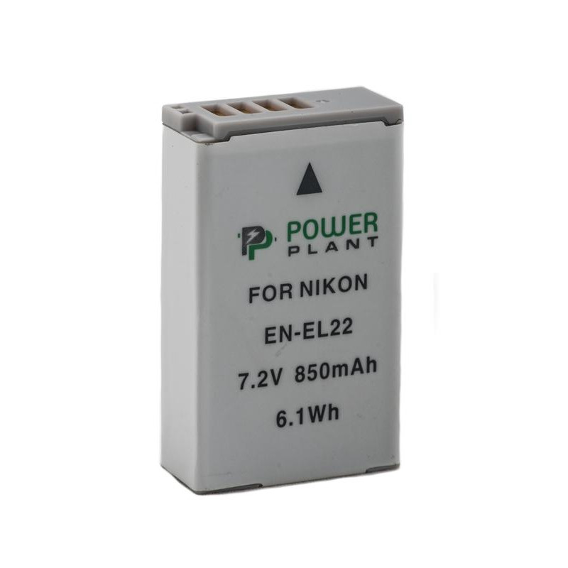 PowerPlant Аккумулятор для для Nikon EN-EL22 (850 mAh) - DV00DV1399 - зображення 1