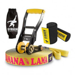   Gibbon Слеклайн  Banana Lama 15 m 3.5 cm Set