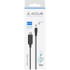 ACCLAB USB to DC 5,5х2,5mm 12V 1A (1283126552847) - зображення 2