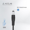 ACCLAB USB to DC 5,5х2,5mm 12V 1A (1283126552847) - зображення 3