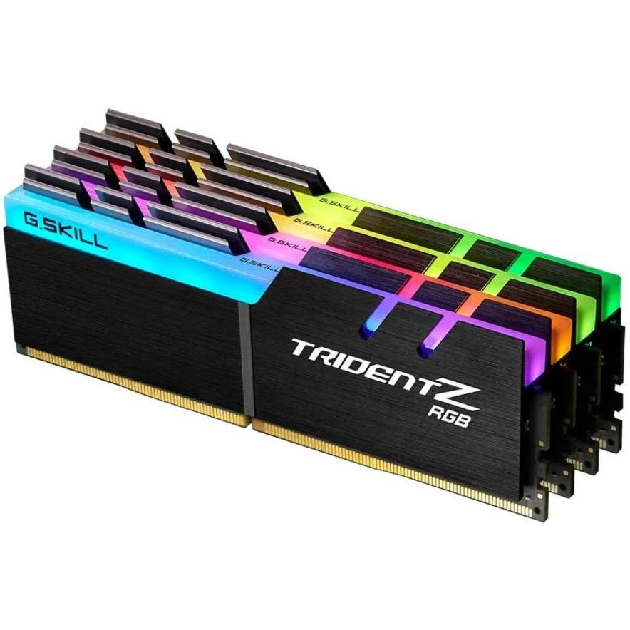 G.Skill 128 GB (4x32GB) DDR4 3600 MHz Trident Z RGB (F4-3600C18Q-128GTZR) - зображення 1